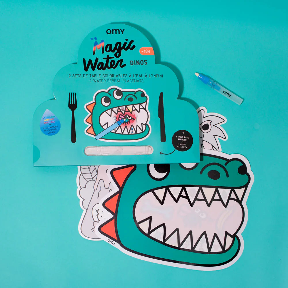 OMY Magic Water Ausmalset Dinos