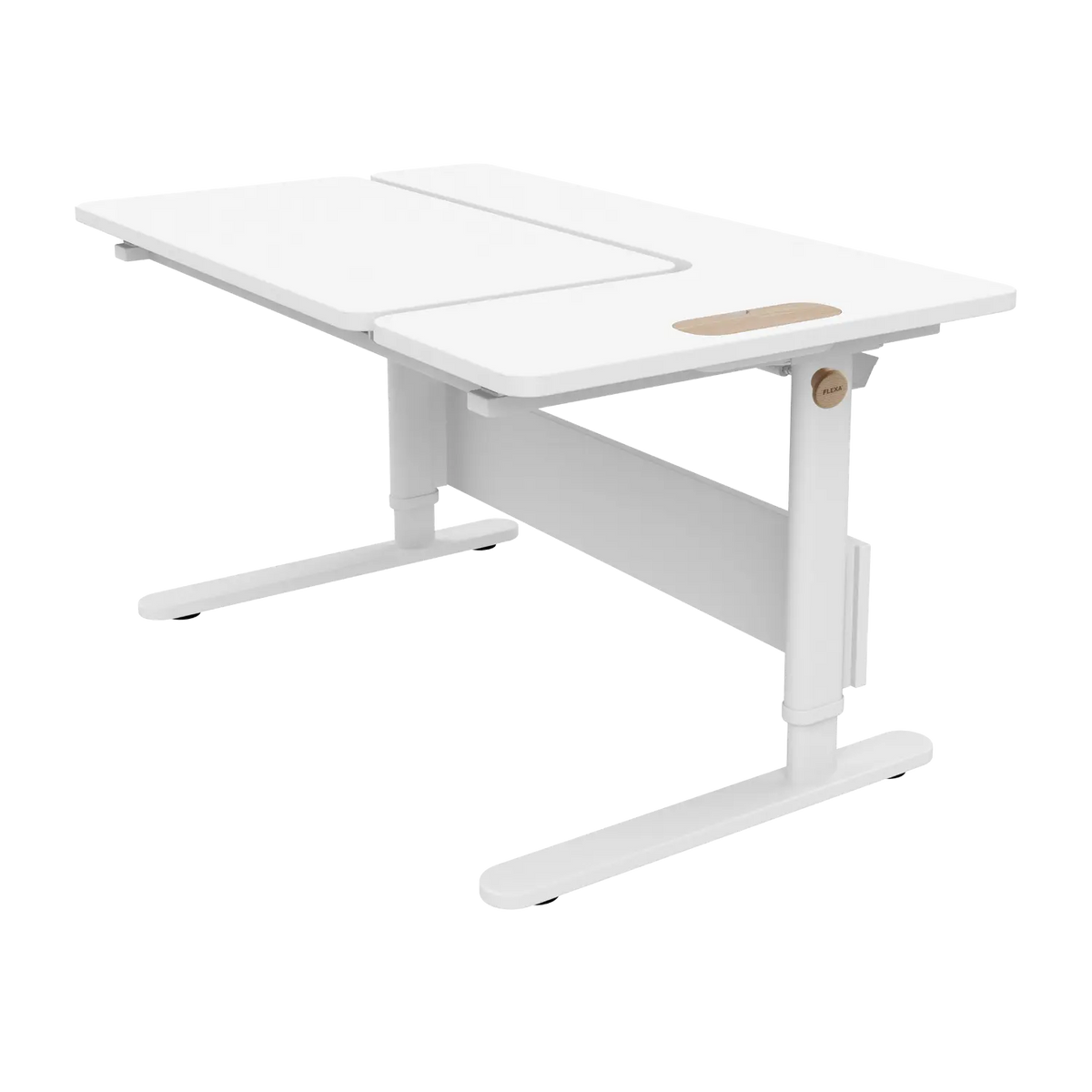 Flexa Study MOBY Left Up Schreibtisch Weiss