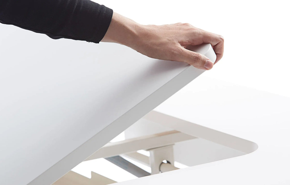 Flexa Study MOBY Left Up Schreibtisch Weiss