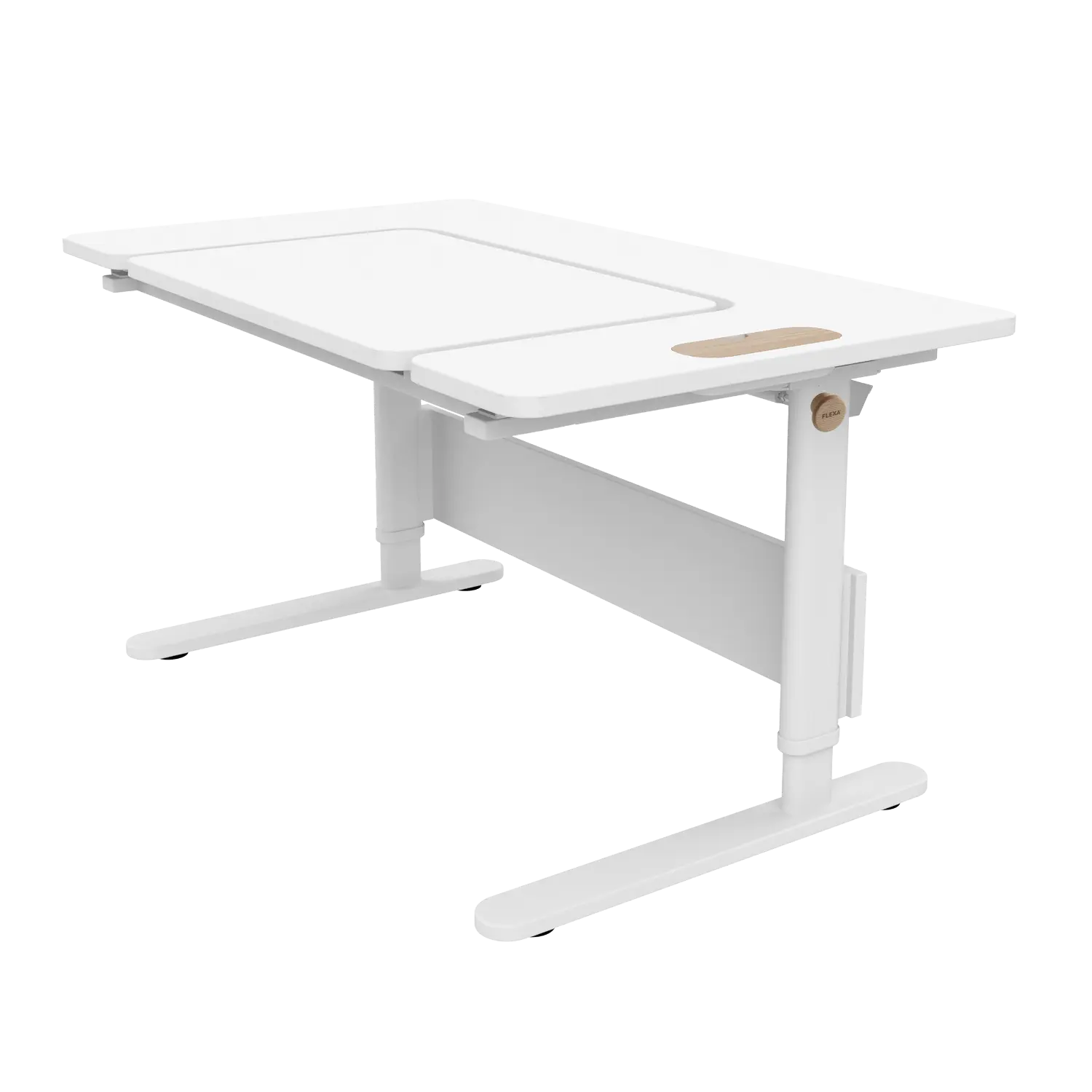 Flexa Study MOBY Middle Up Schreibtisch Weiss