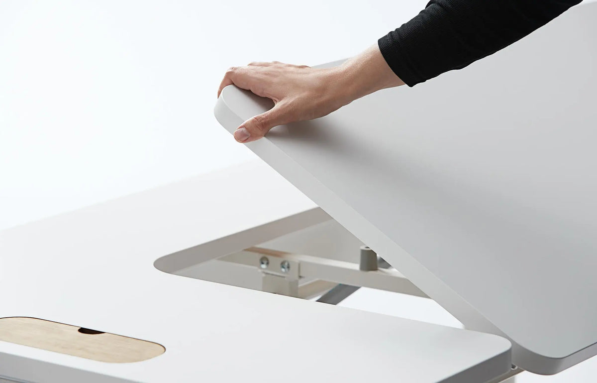 Flexa Study MOBY Middle Up Schreibtisch Weiss