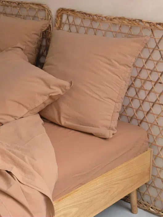 Drap-housse Oona Mocha Mousse