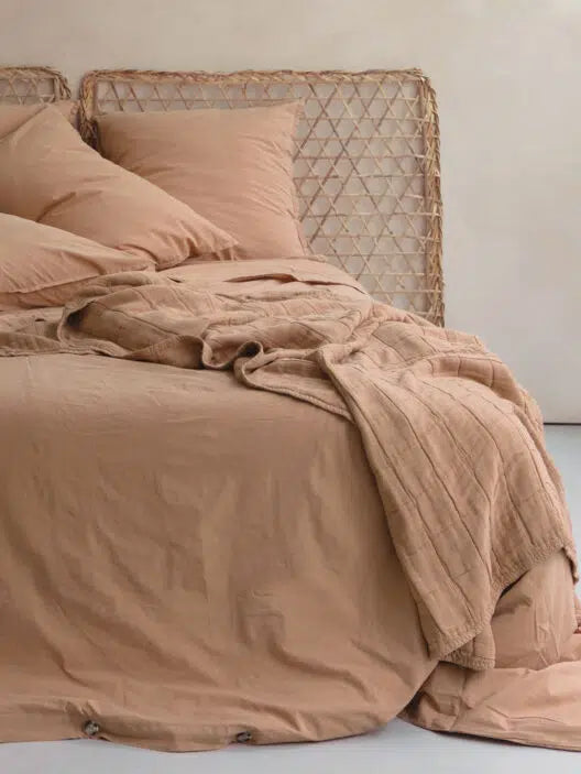 Oona Plaid Mocha Mousse