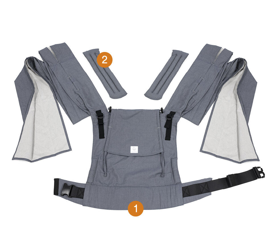 Stokke® Limas™ Baby Carrier Plus - For extra comfort, Glacier Green