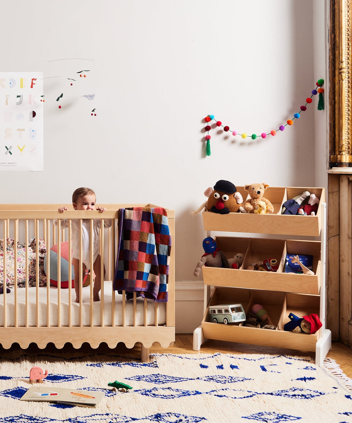 Oeuf NYC Toy Store, white / birch