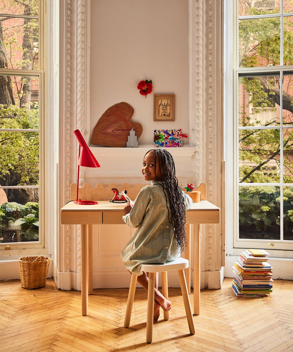 Oeuf NYC Moss desk, birch