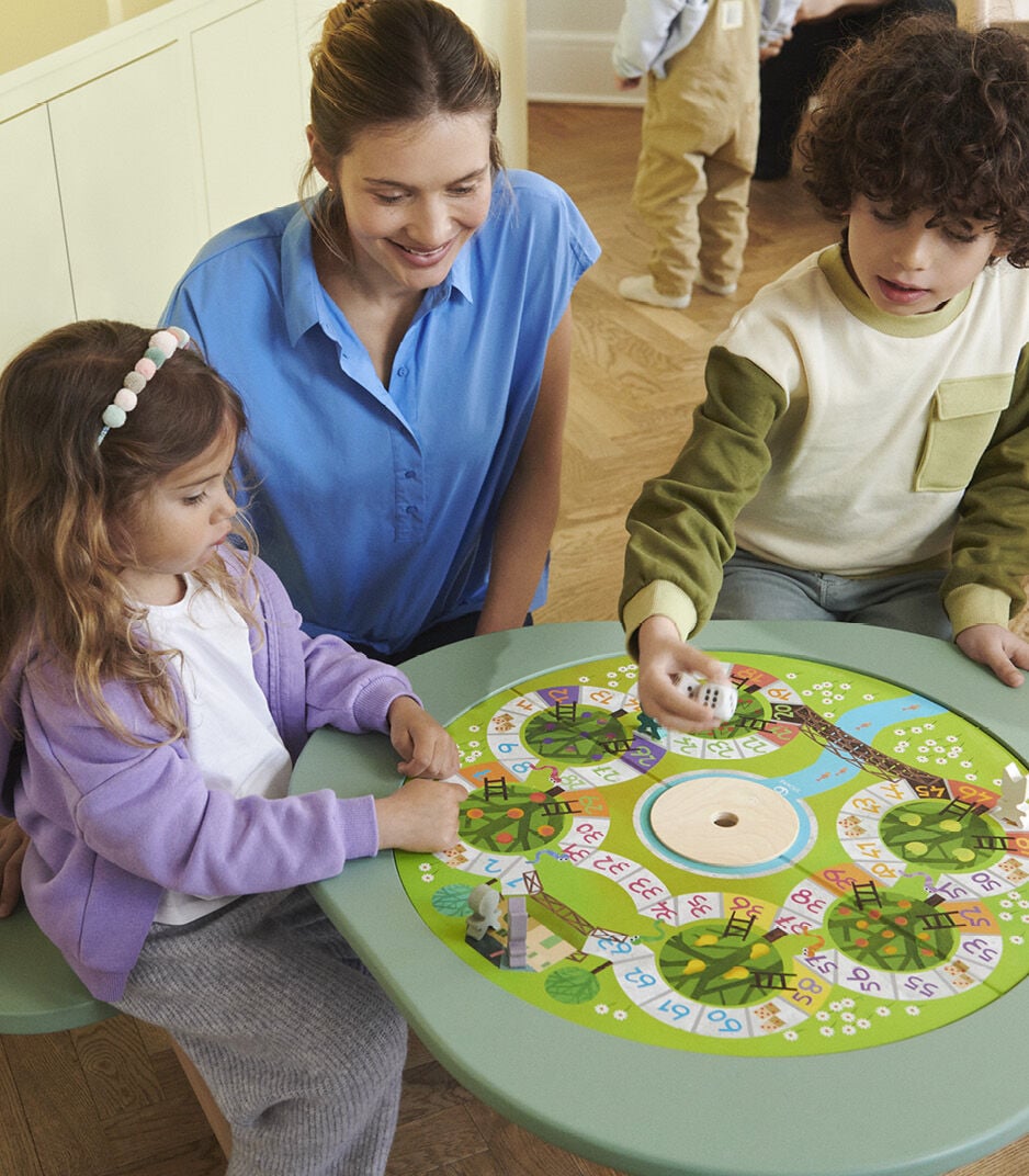 Stokke® MuTable™ game disk V2, fruit & vegetables