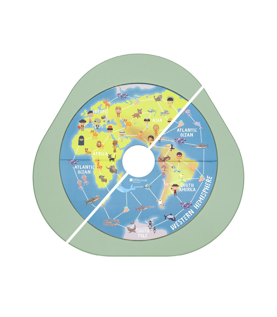 Stokke® MuTable™ game disk V2, Around the World