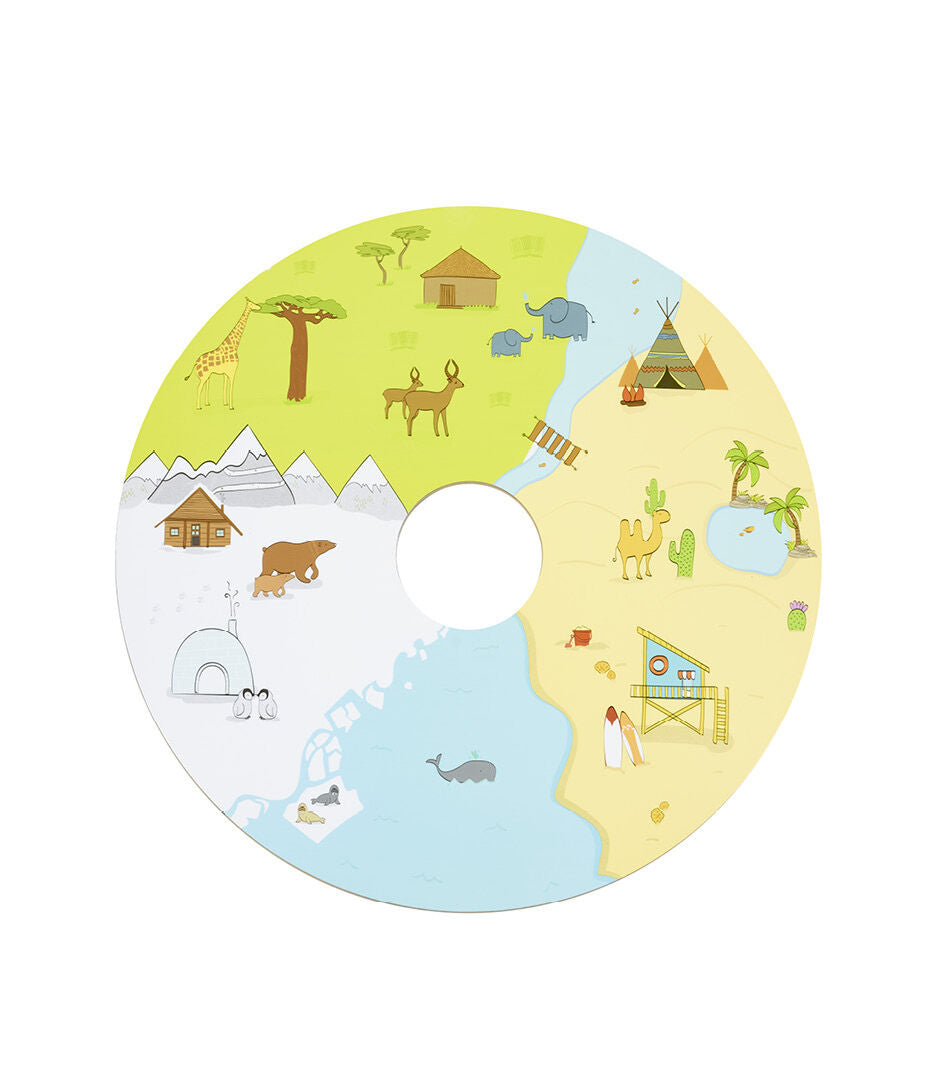 Stokke® MuTable™ replacement plates for the play table V2, town & country