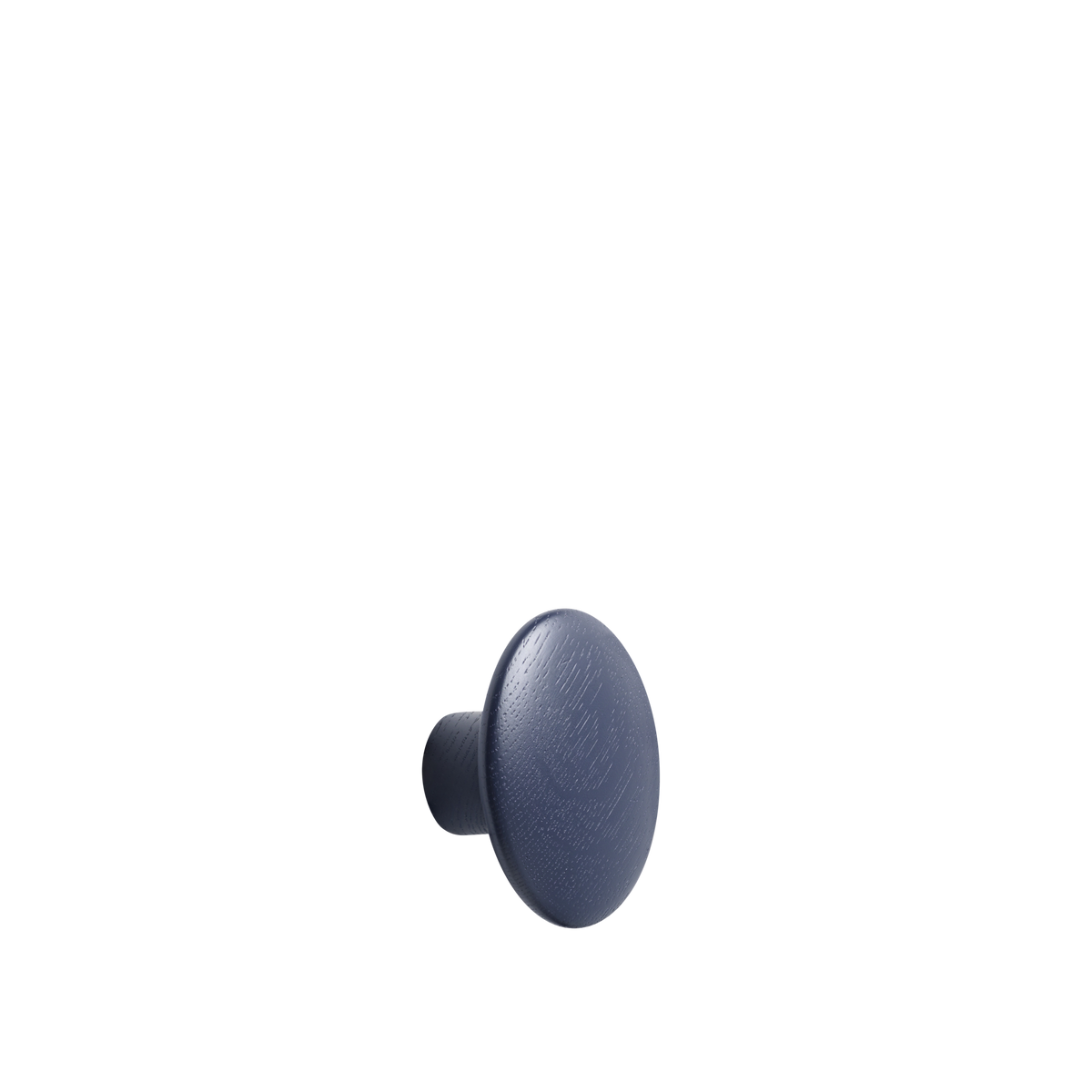 Muuto Dots Wood wall hook 6.5 cm night blue