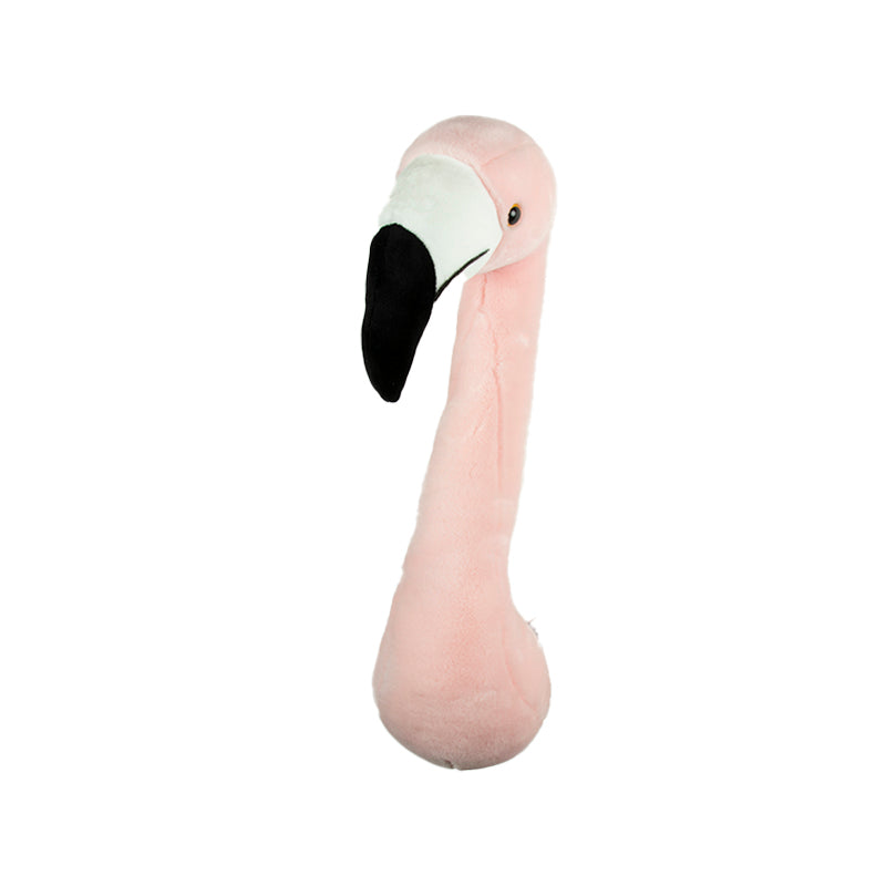 Wild & Soft Sophia la tête d'animal flamant rose