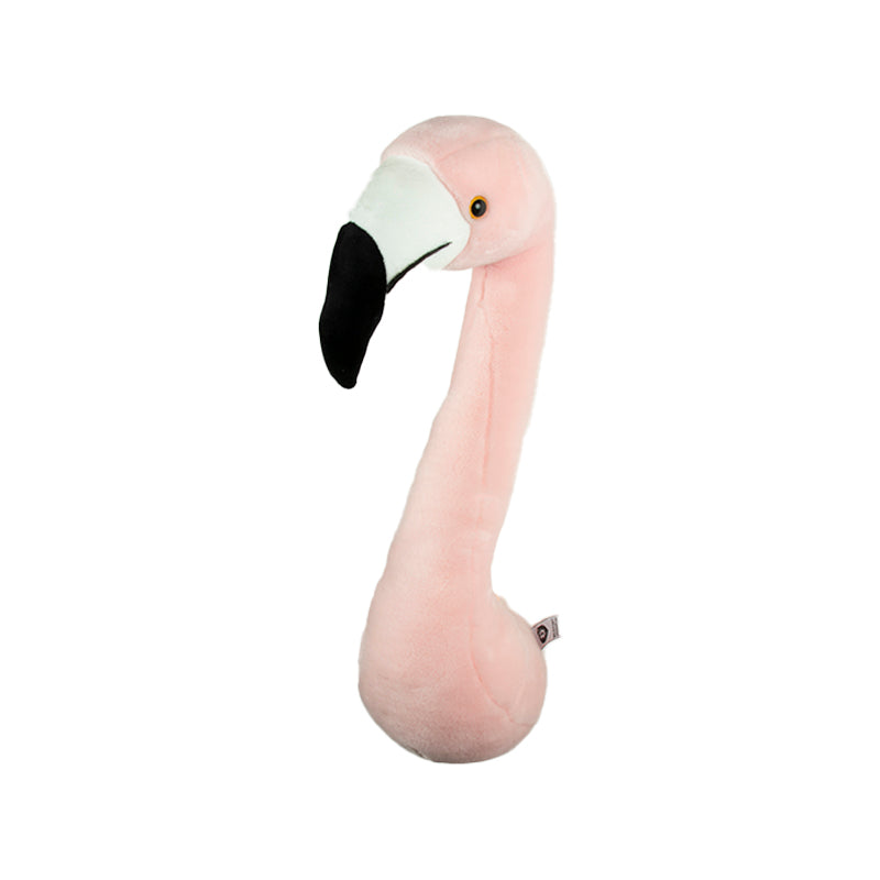 Wild & Soft Sophia la tête d'animal flamant rose