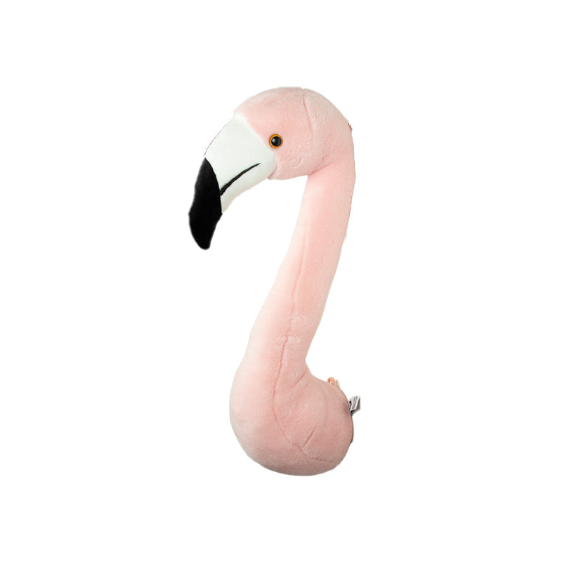 Wild & Soft Sophia la tête d'animal flamant rose
