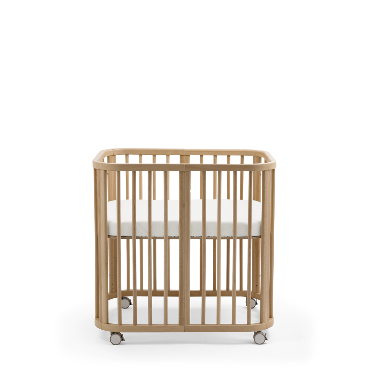 Ensemble complet lit bébé Stokke Nighti Mini, couleur naturelle - Photo 2