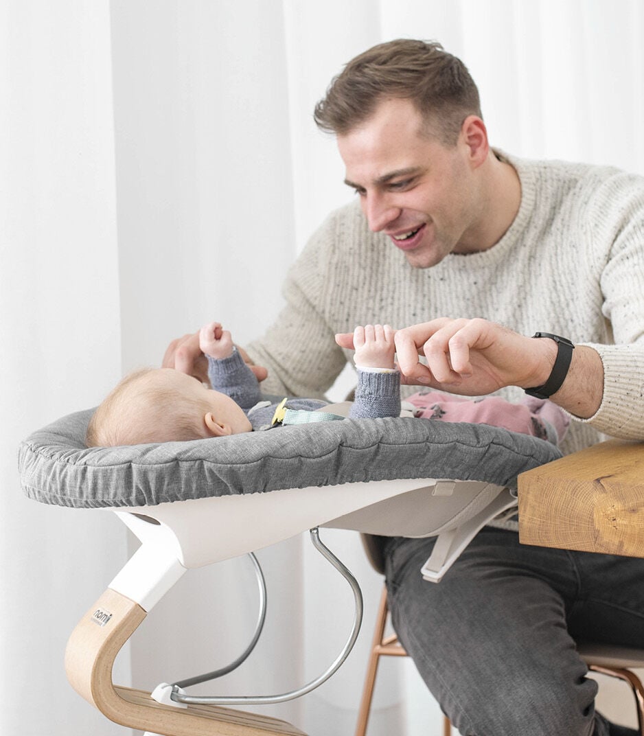 Stokke® Nomi® Newborn Set, White Grey pink