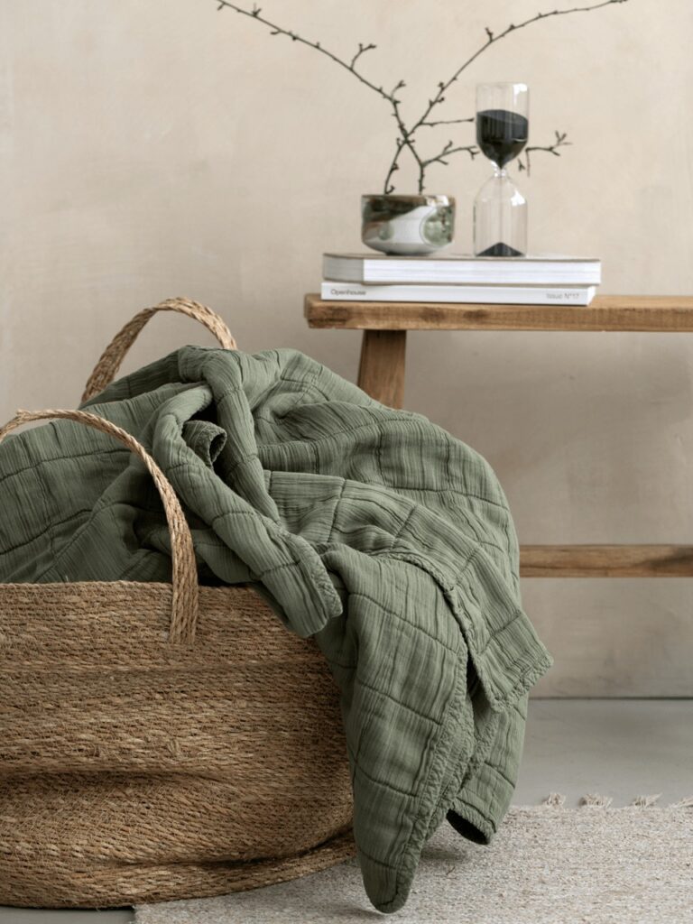 Oona Plaid Olive
