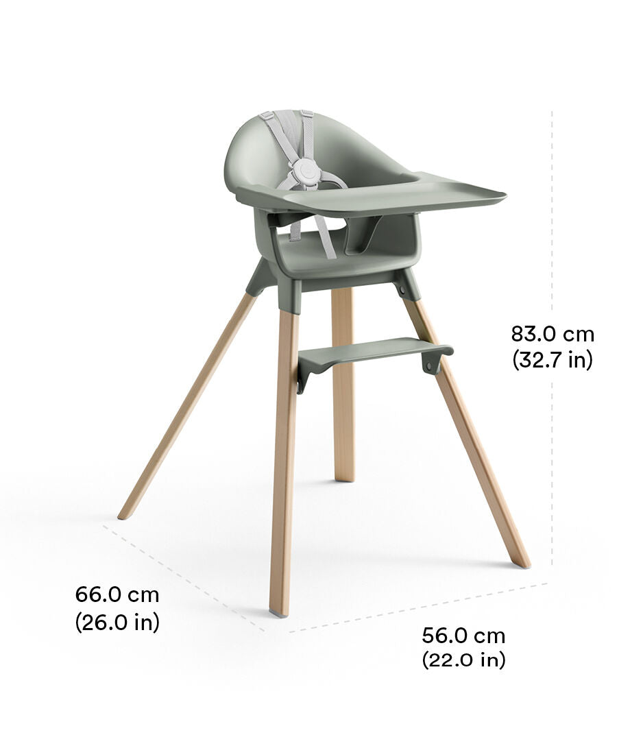 Chaise haute Stokke® Clikk™, Glacier Green