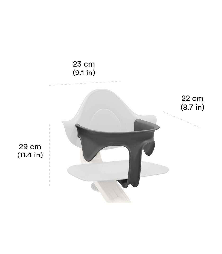 Stokke From birth: Nomi chair + Newborn Set + Baby Set + Tray