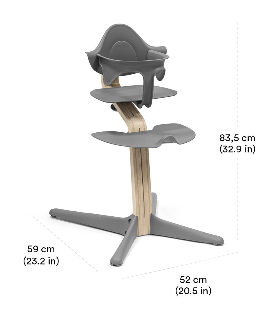 Chaise Stokke® Nomi® avec kit bébé