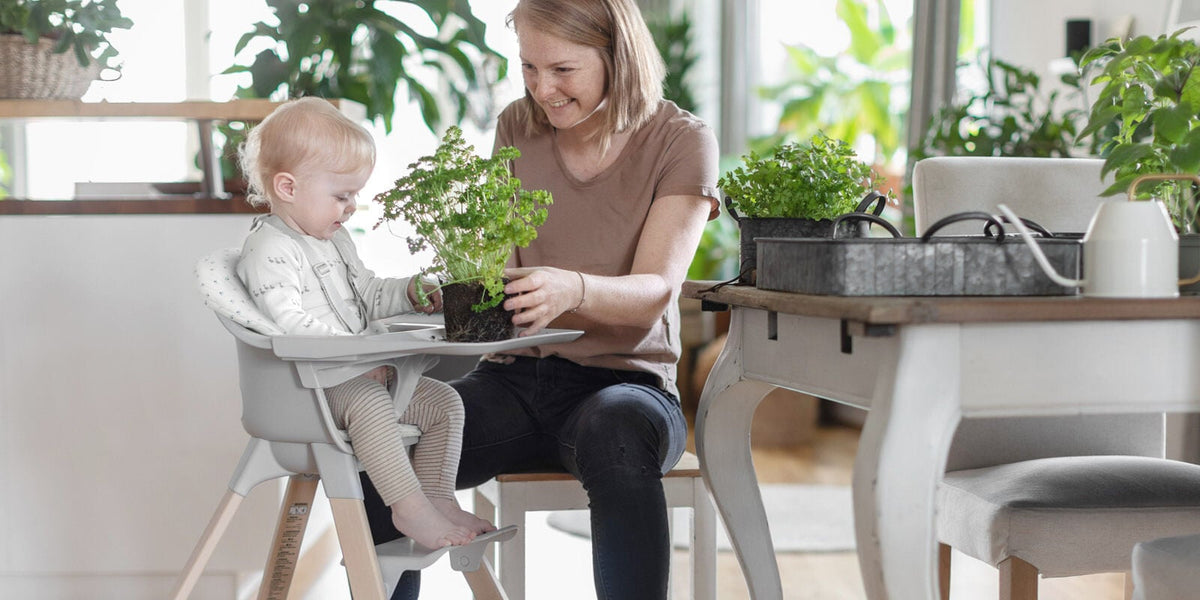 Cuscino Stokke® Clikk™, verde ghiacciaio