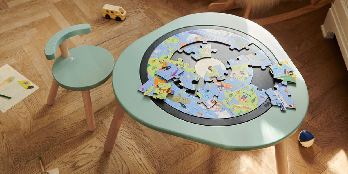 Stokke® MuTable™ Puzzle V2, Rund um die Welt