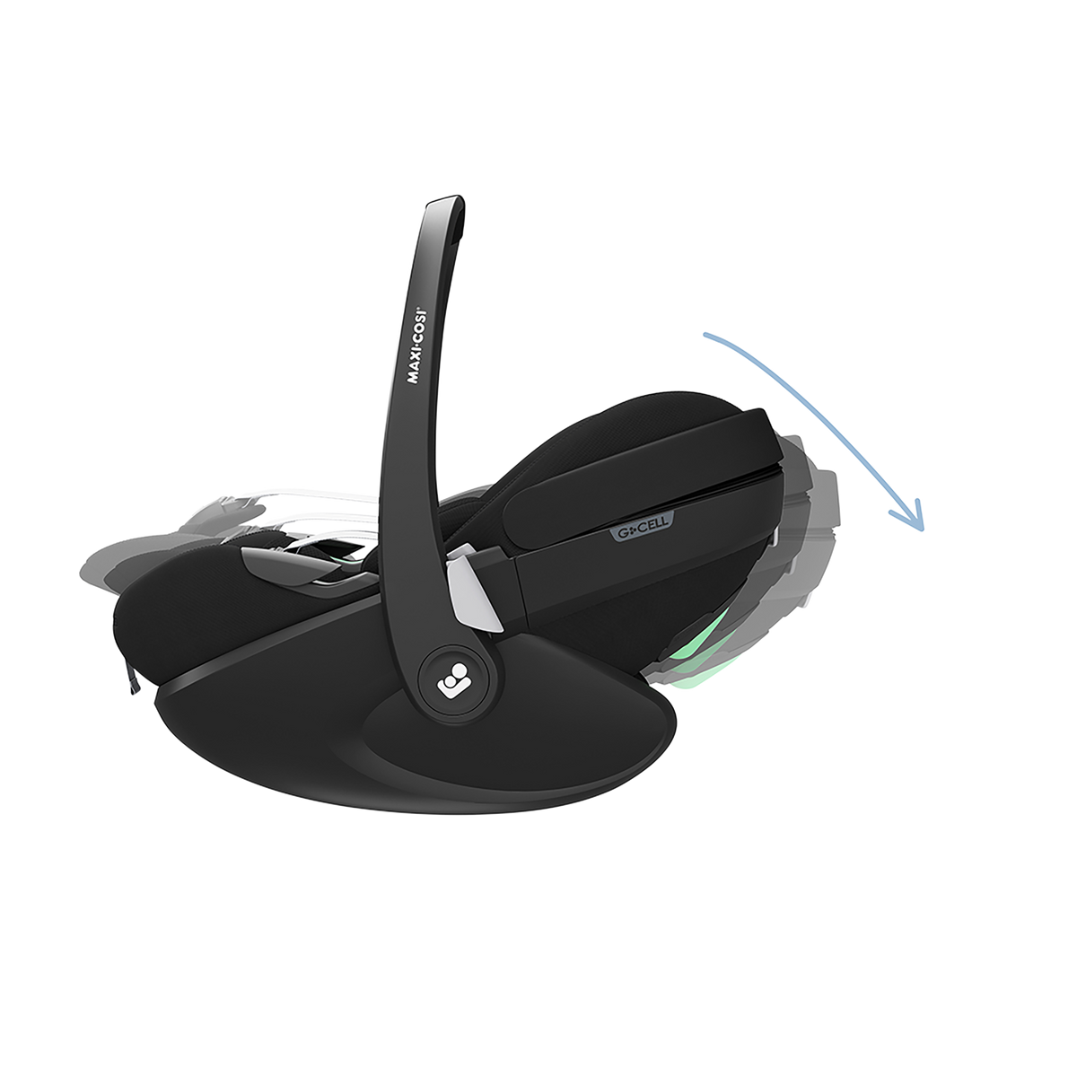 Seggiolino auto Maxi-Cosi Pebble 360 Pro² con base ISOFIX Twillic Black - Immagine 19