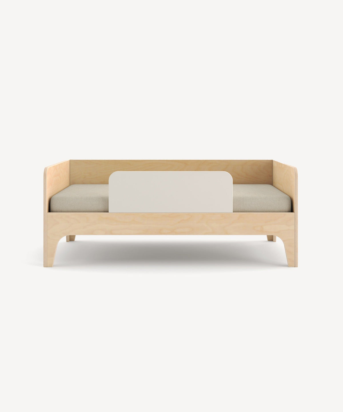 Oeuf NYC Perch toddler bed, white / birch