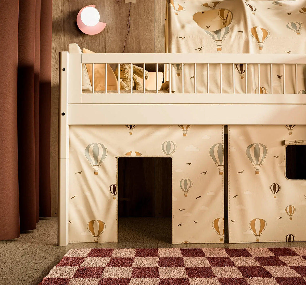 Flexa Dawn Play curtains with Balloons Balloons