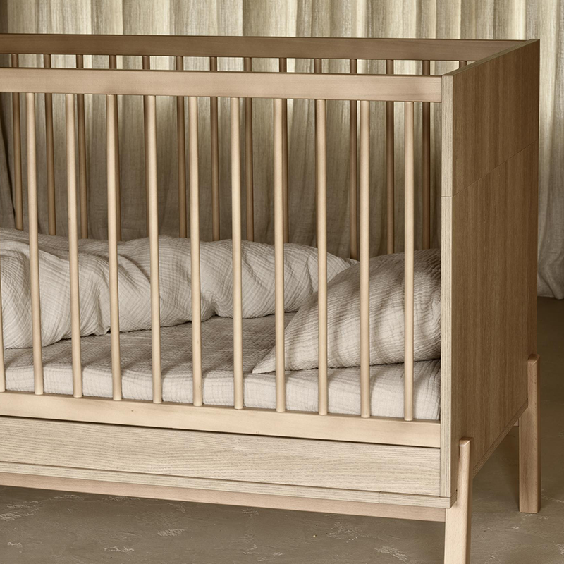 Quax ASHI bed 140 x 70 cm - Honey Ash