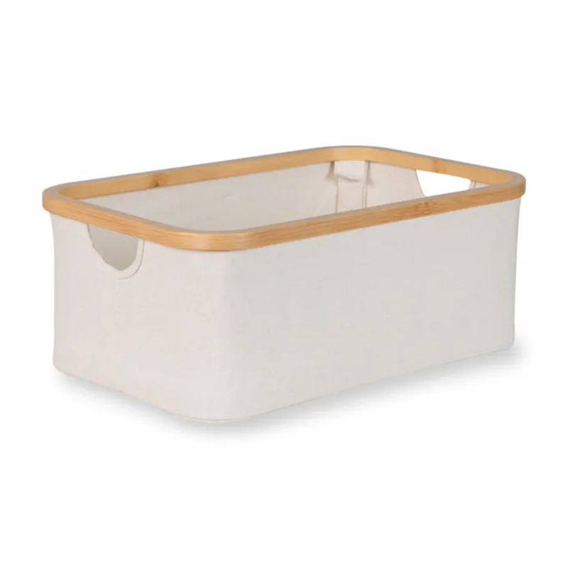 Quax storage basket for changing unit Beige