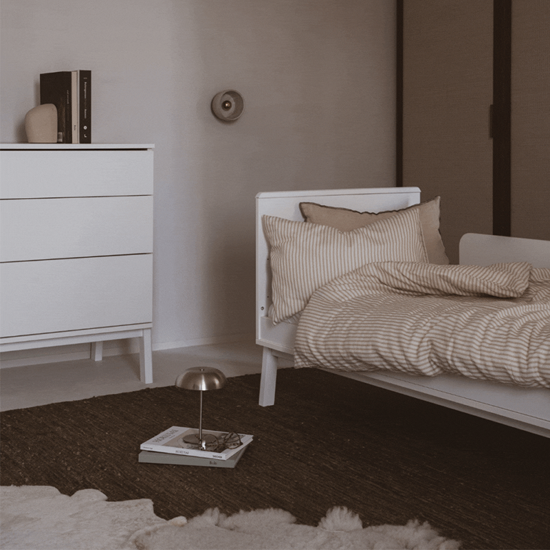 Quax ASHI bed 140 x 70 cm - Cream