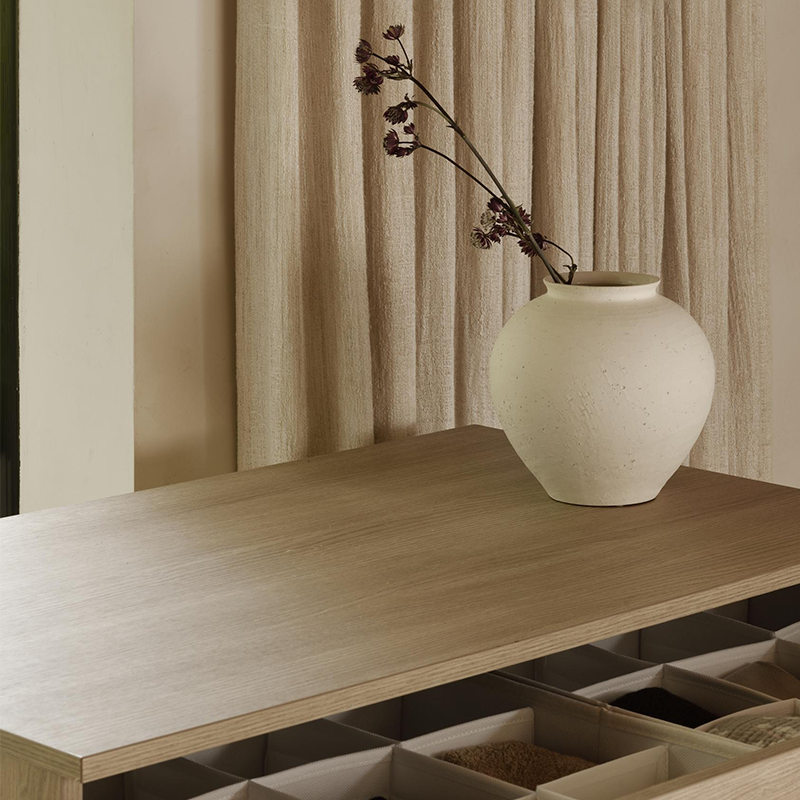 Quax FLOW chest of drawers - Honey Ash