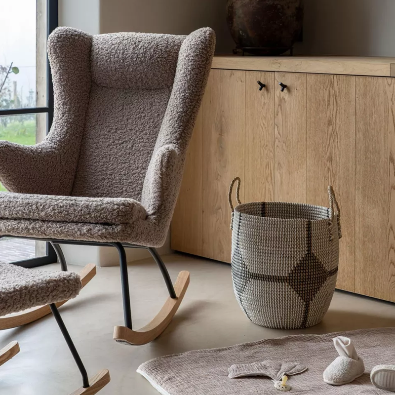 Quax Fauteuil à bascule De Luxe - Stone