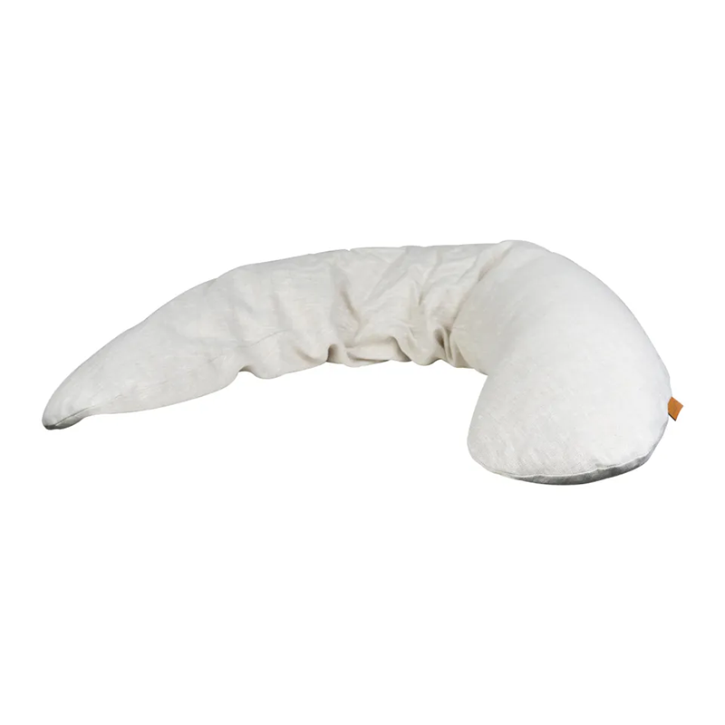 Quax Coussin d'allaitement XL - Lin naturel