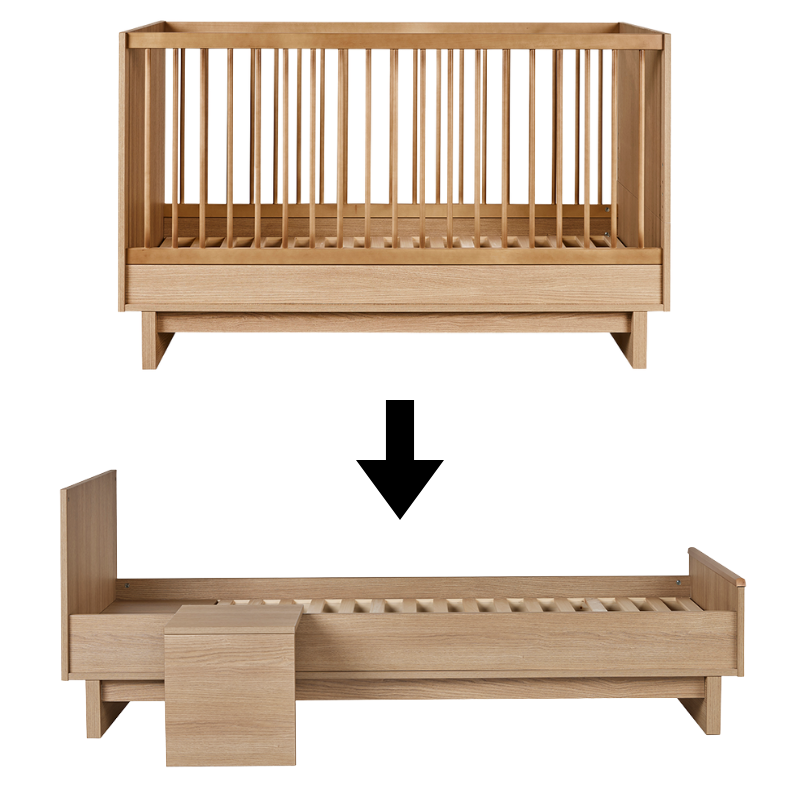 Quax KYO Junior Kit 170 x 70 cm - Honey Ash