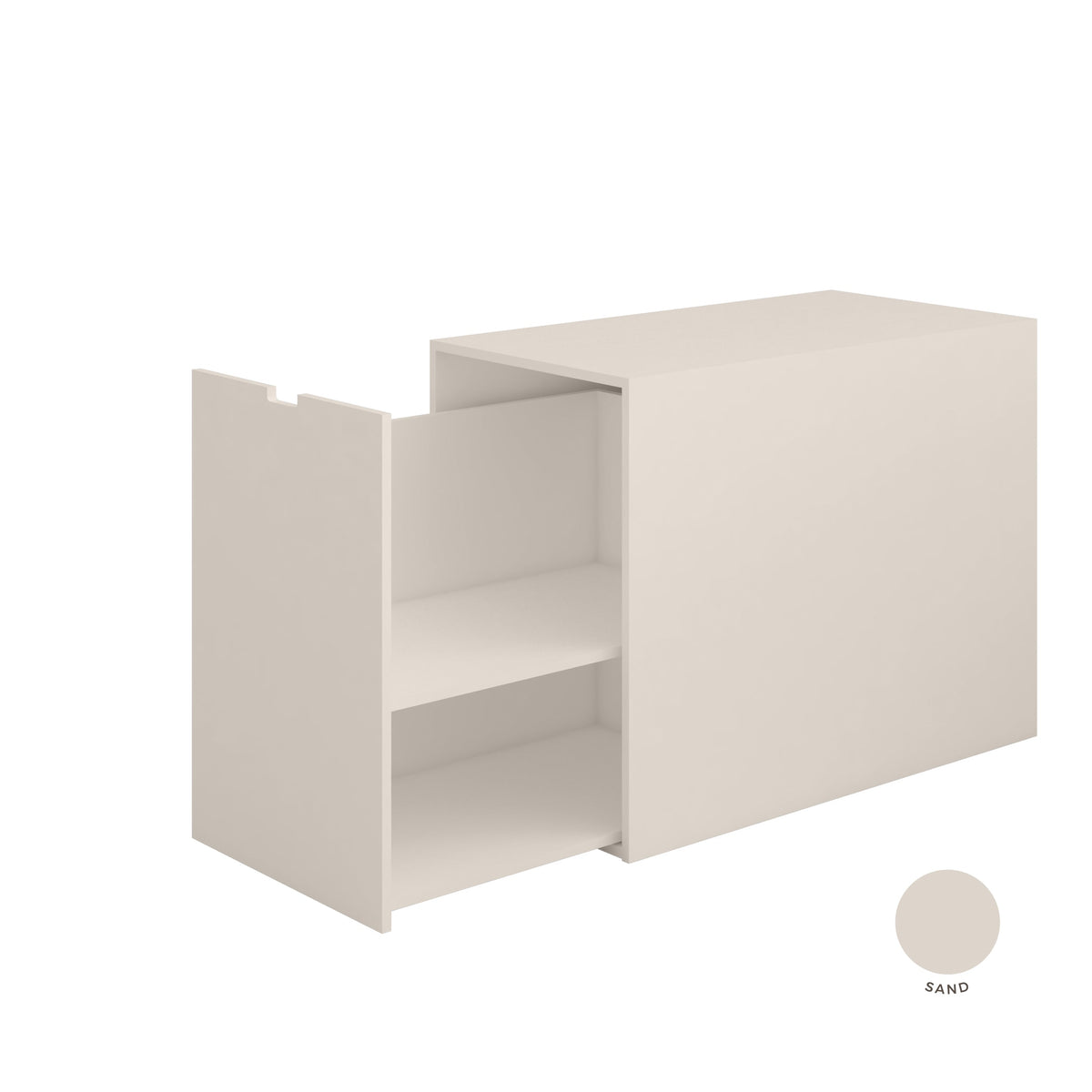 Cassettone Muba Design con coperchio rimovibile