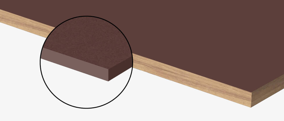 Richard Lampert Eiermann 1 Nero (RAL 9005) 4154 Linoleum bordeaux