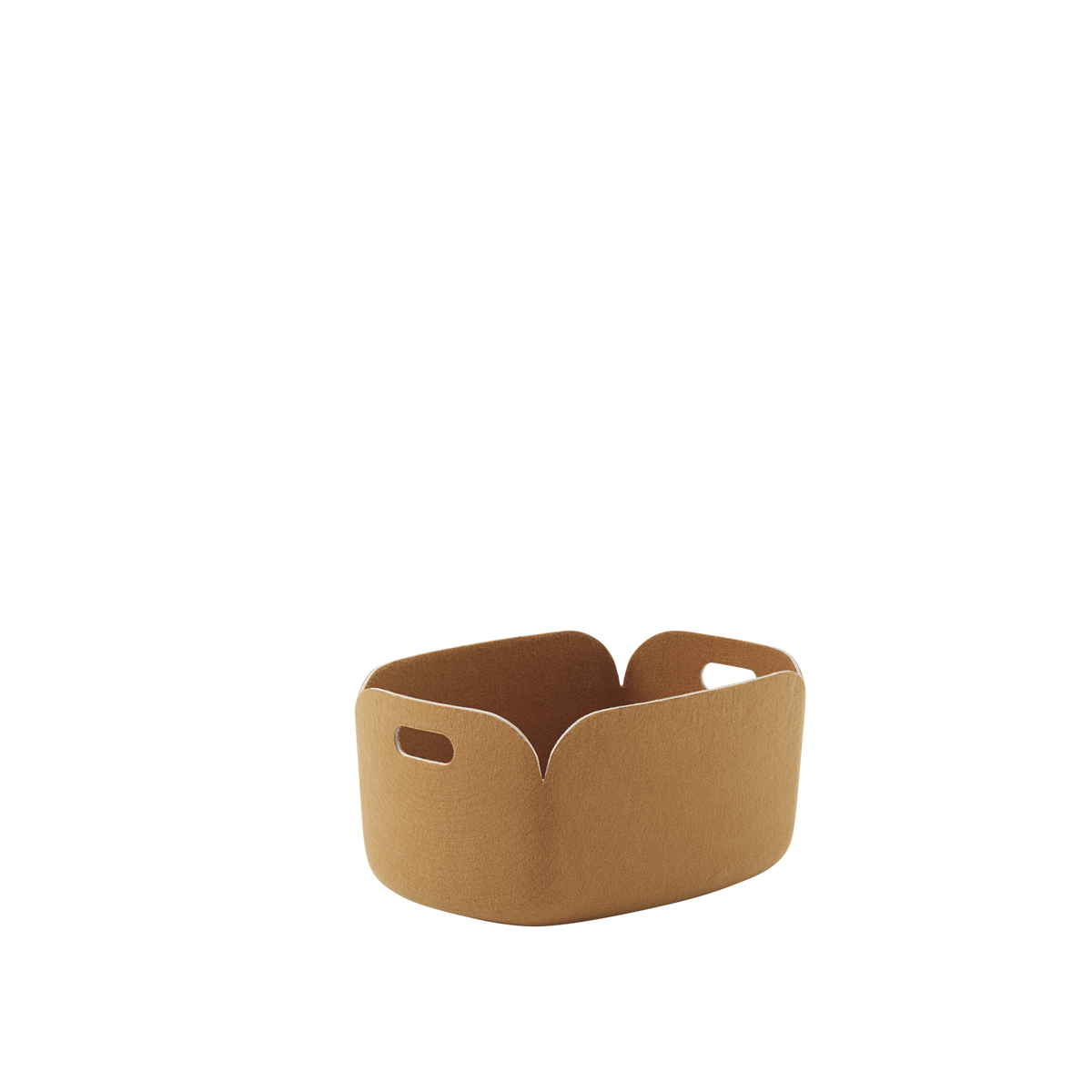 Muuto Restore Corbeille de rangement 48 x 35 cm Vert poussière