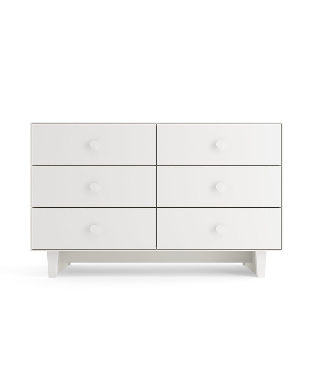 Oeuf NYC Rhea Kommode mit 6 Schubladen, Weiss