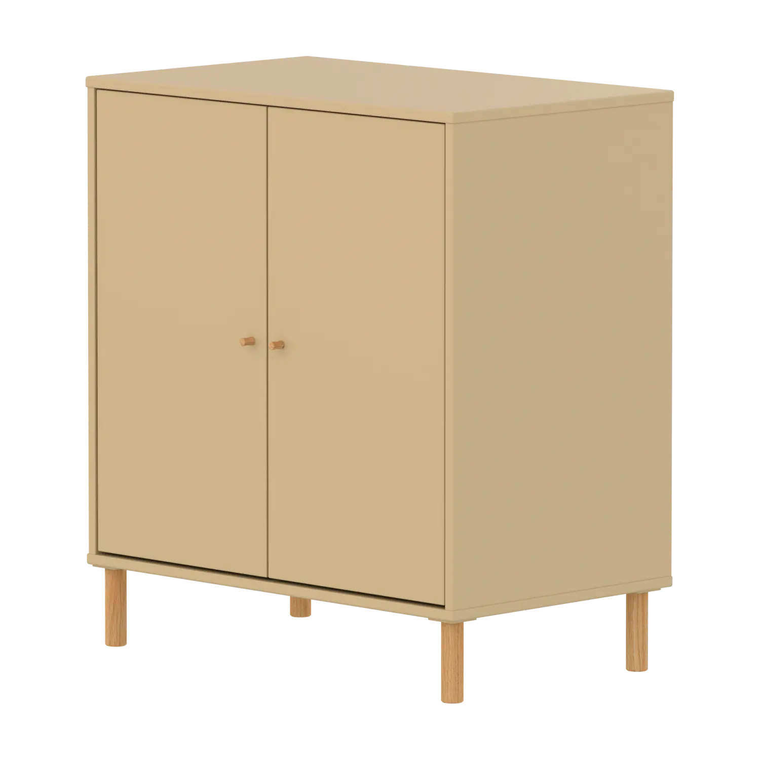 Flexa Saga Schrank, 2 Türen Sand/Eiche