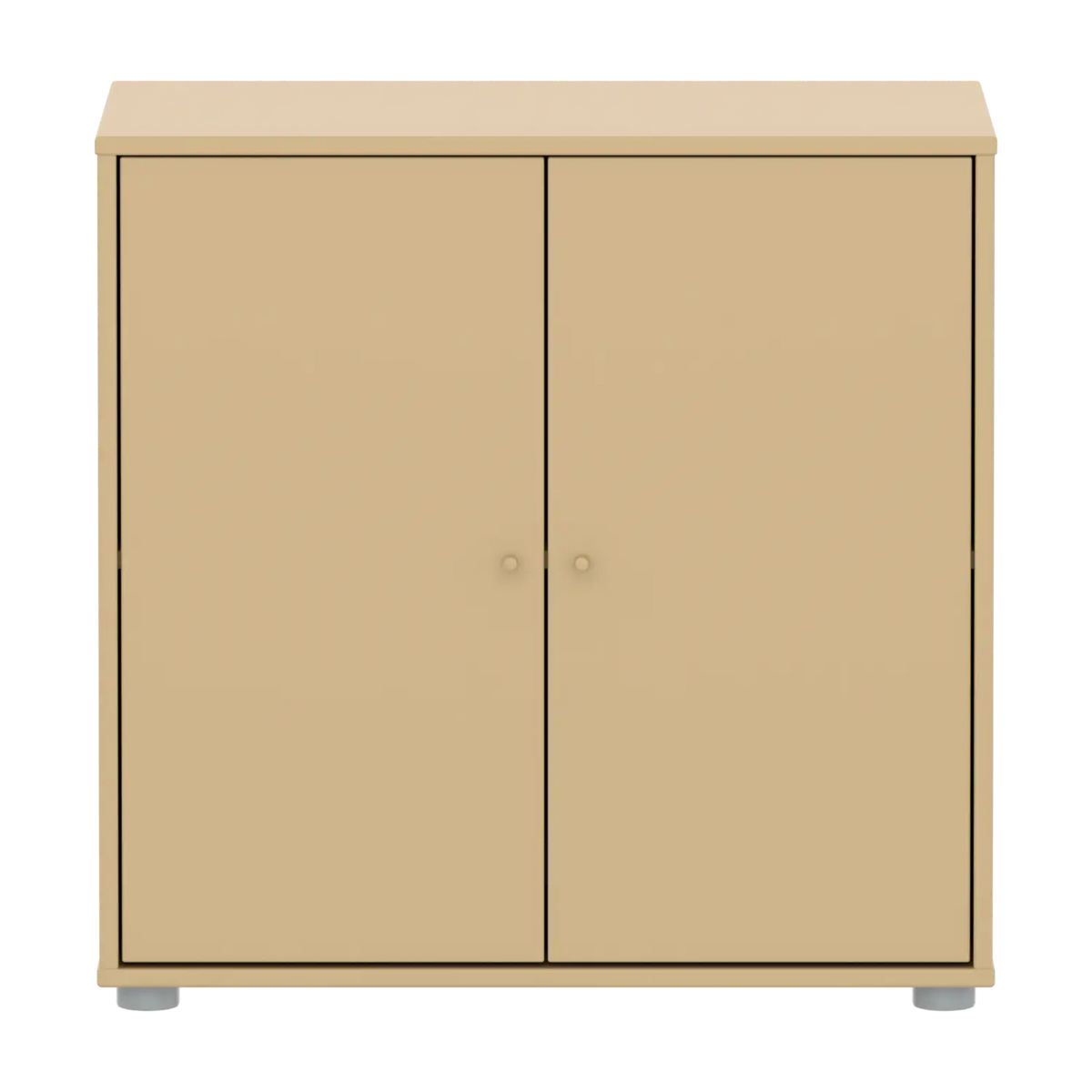 Flexa Saga Schrank, 2 Türen Sand/Grau