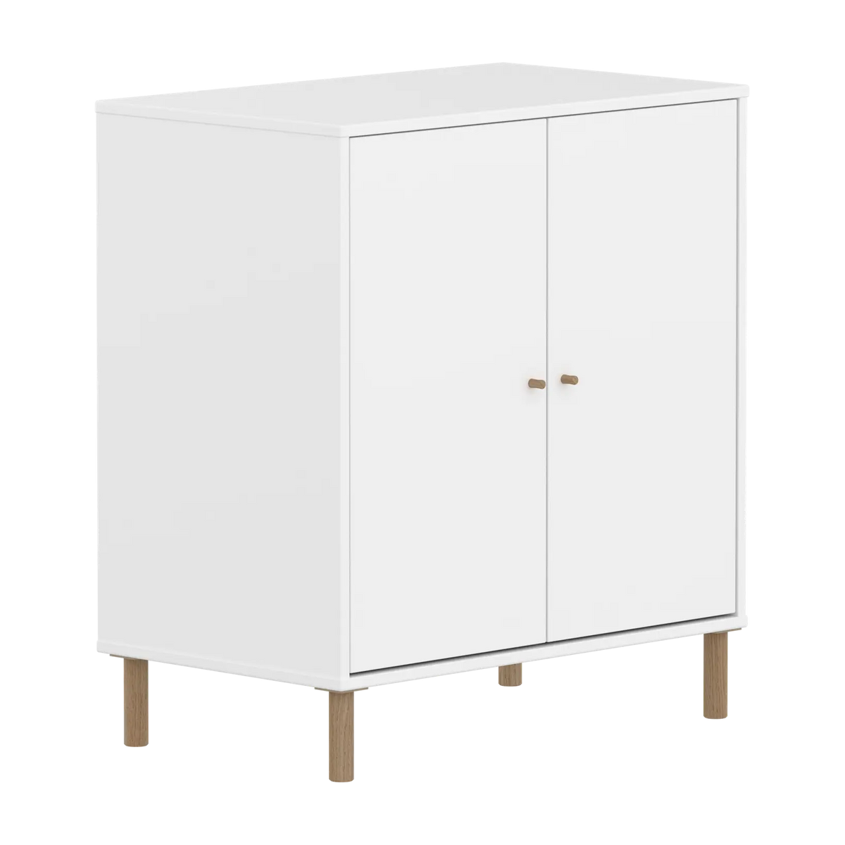Flexa Saga Schrank, 2 Türen Weiss/Eiche