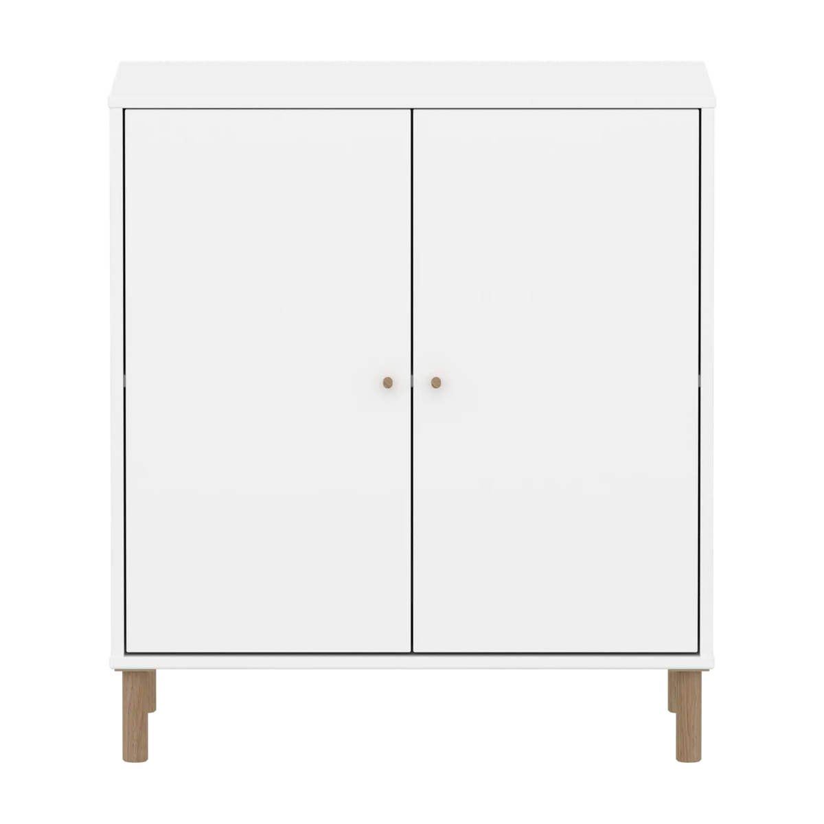 Flexa Saga Schrank, 2 Türen Weiss/Eiche