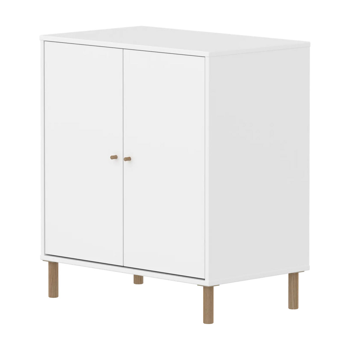Flexa Saga Schrank, 2 Türen Weiss/Eiche