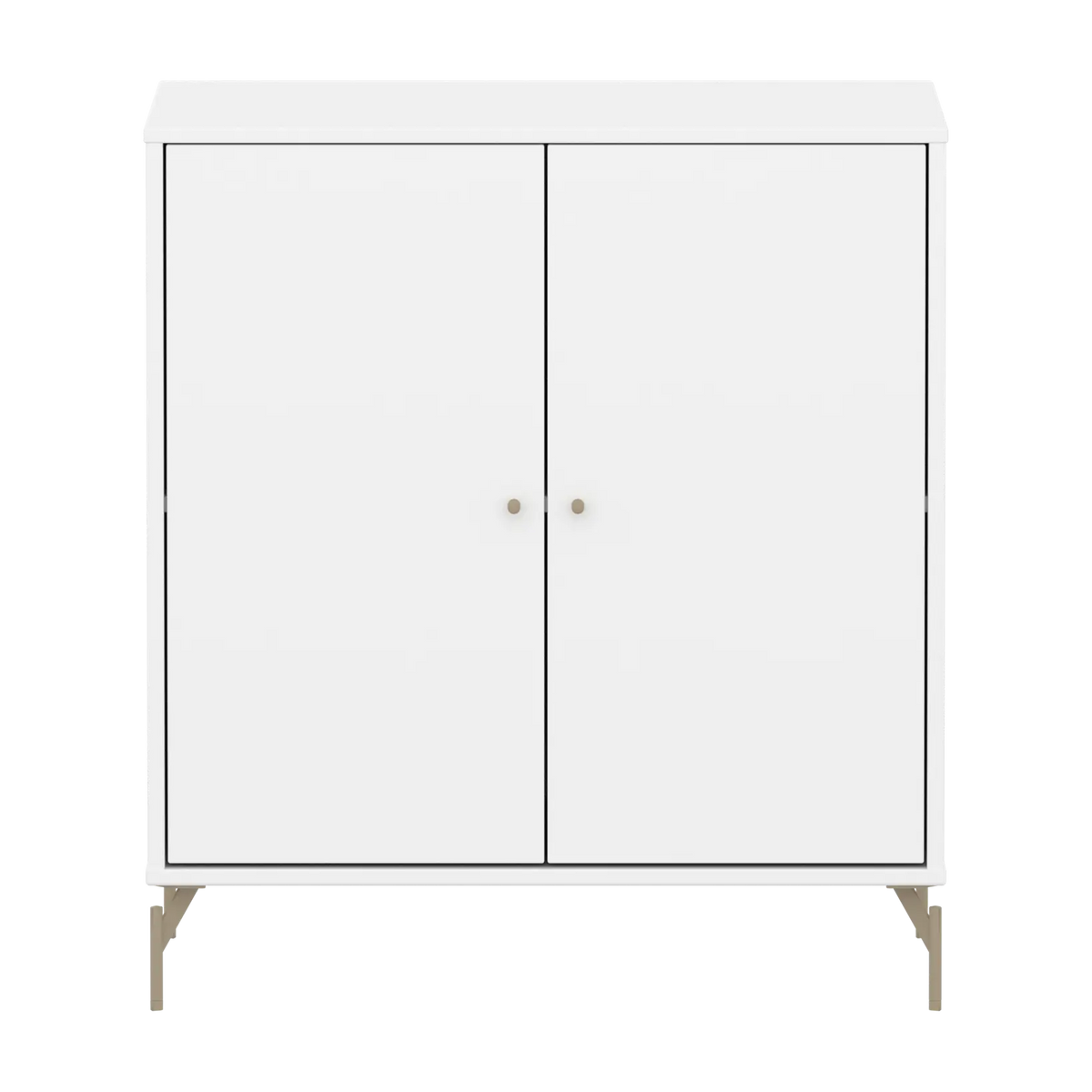 Flexa Saga Schrank, 2 Türen Weiss/Sand