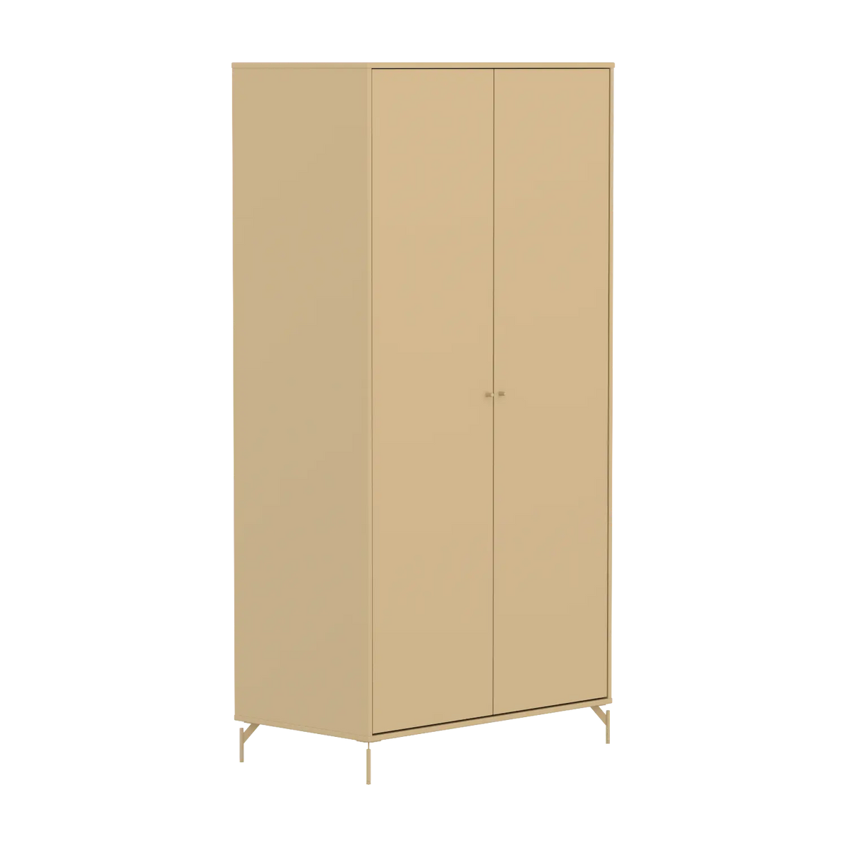 Flexa Saga Kleiderschrank, 2 Türen Sand