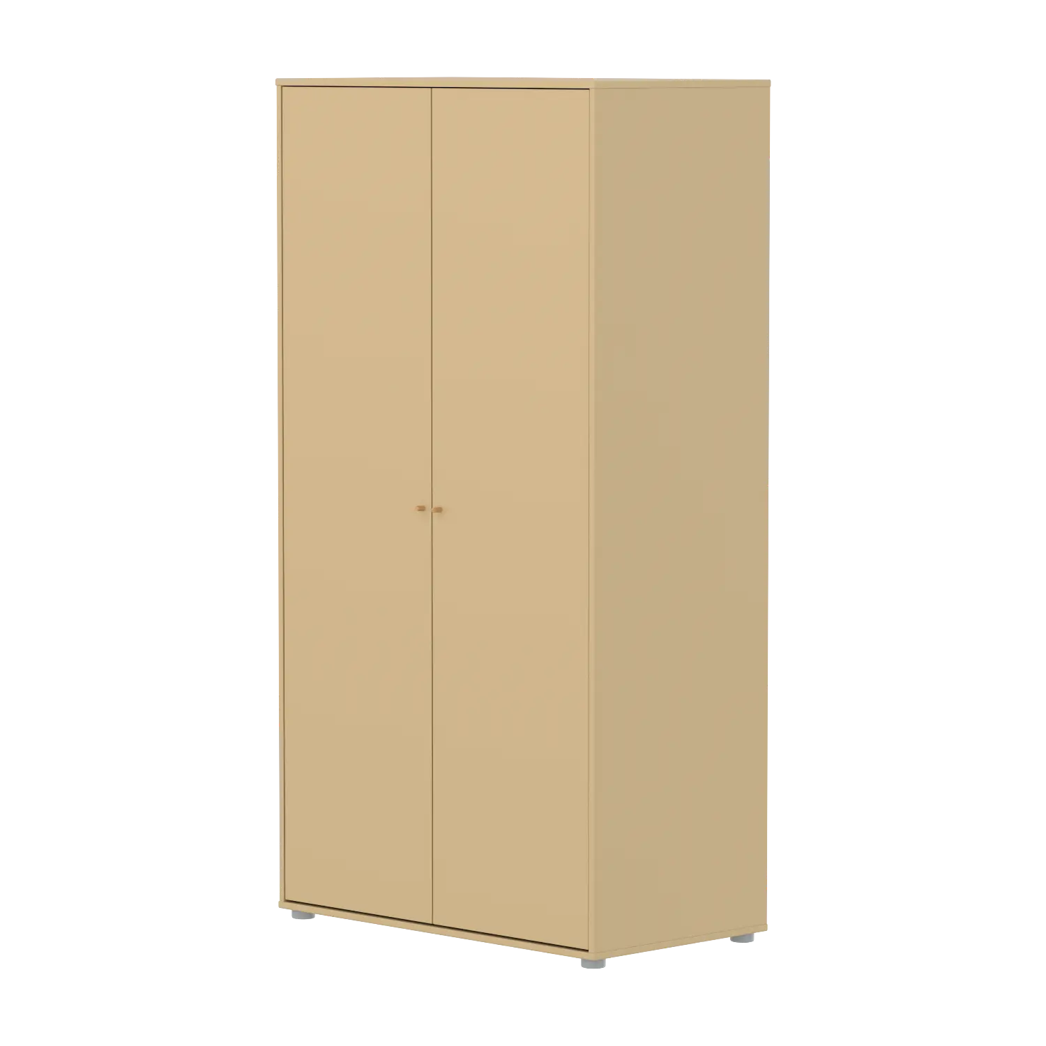 Flexa Saga Kleiderschrank, 2 Türen Sand/Eiche/Grau