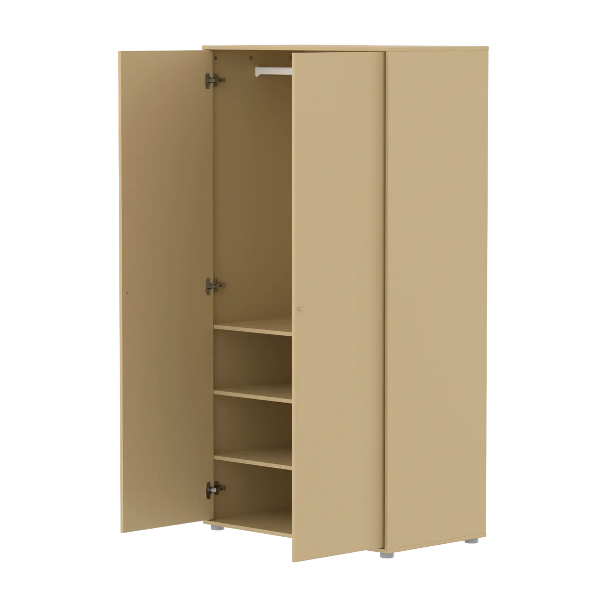 Flexa Saga Kleiderschrank, 2 Türen Sand