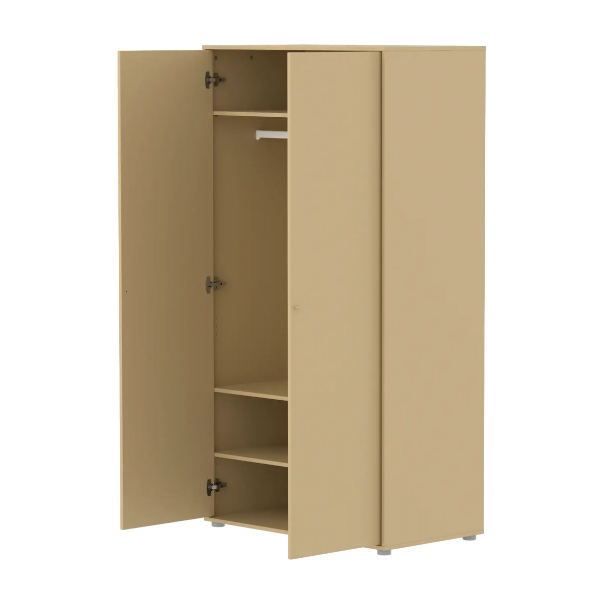 Flexa Saga Kleiderschrank, 2 Türen Sand