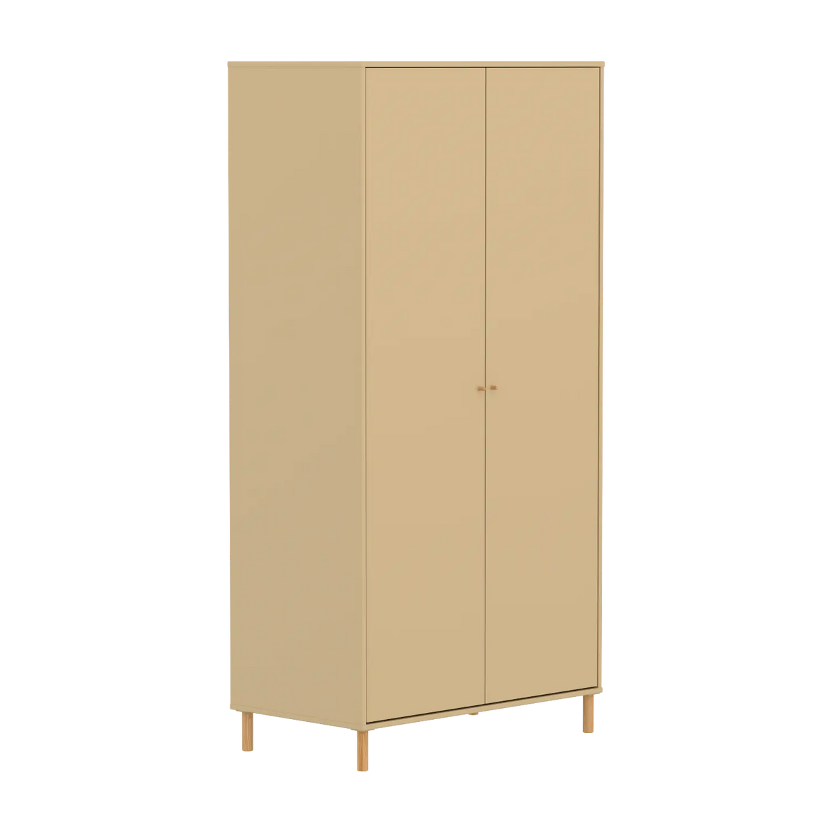 Flexa Saga Kleiderschrank, 2 Türen Sand/Eiche